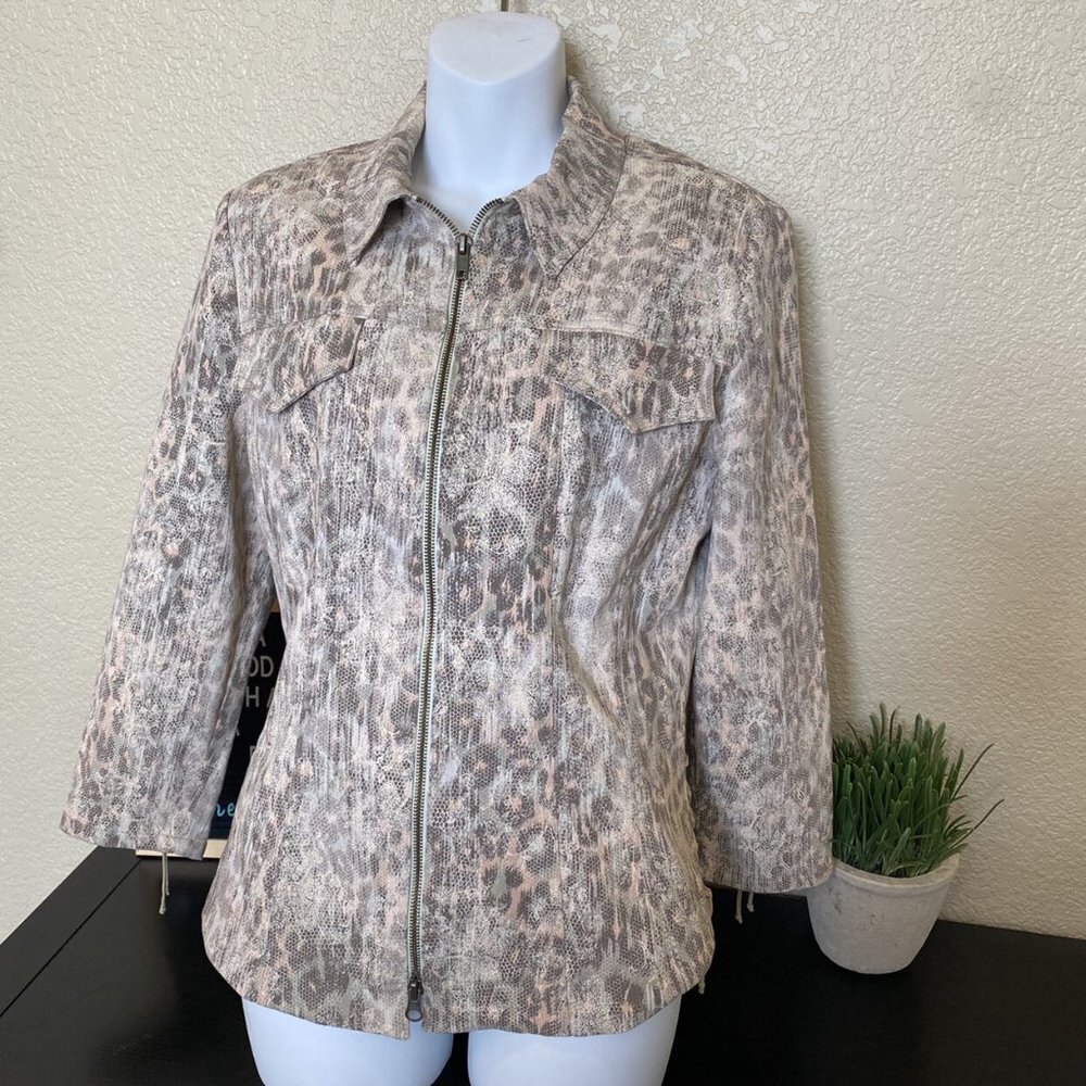 Emil Rutenberg Animal Print Jacket